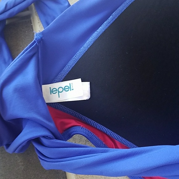 Lepel Lagoon Triangle Halter Bikini Top - Picture 5 of 6