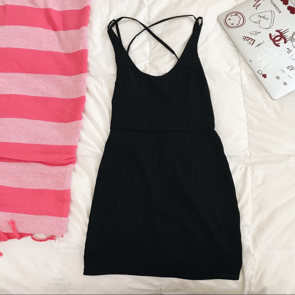 Black Tobi mini dress