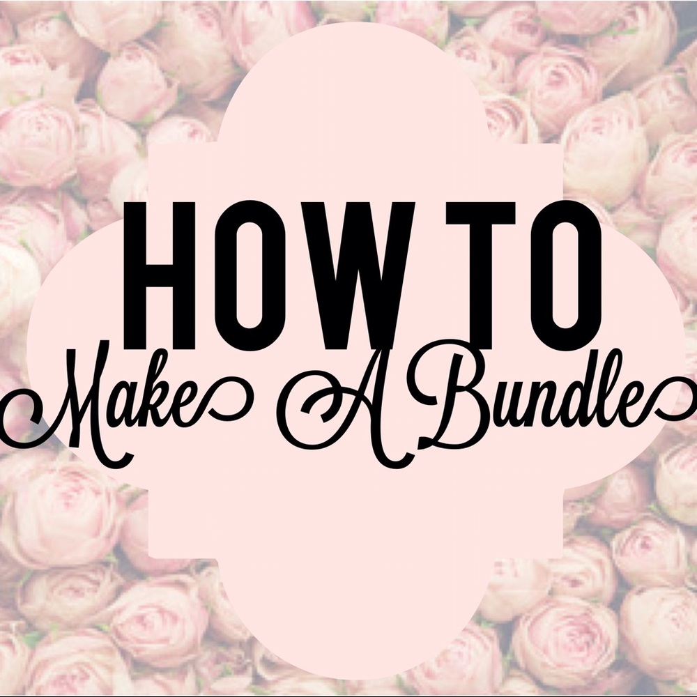 How to Bundle! Save on shipping!
