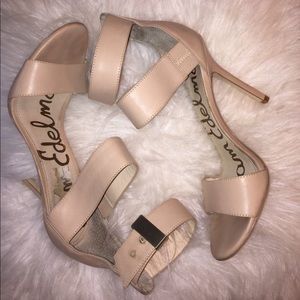 Sam Edelman Nude Neutral heels size 9!