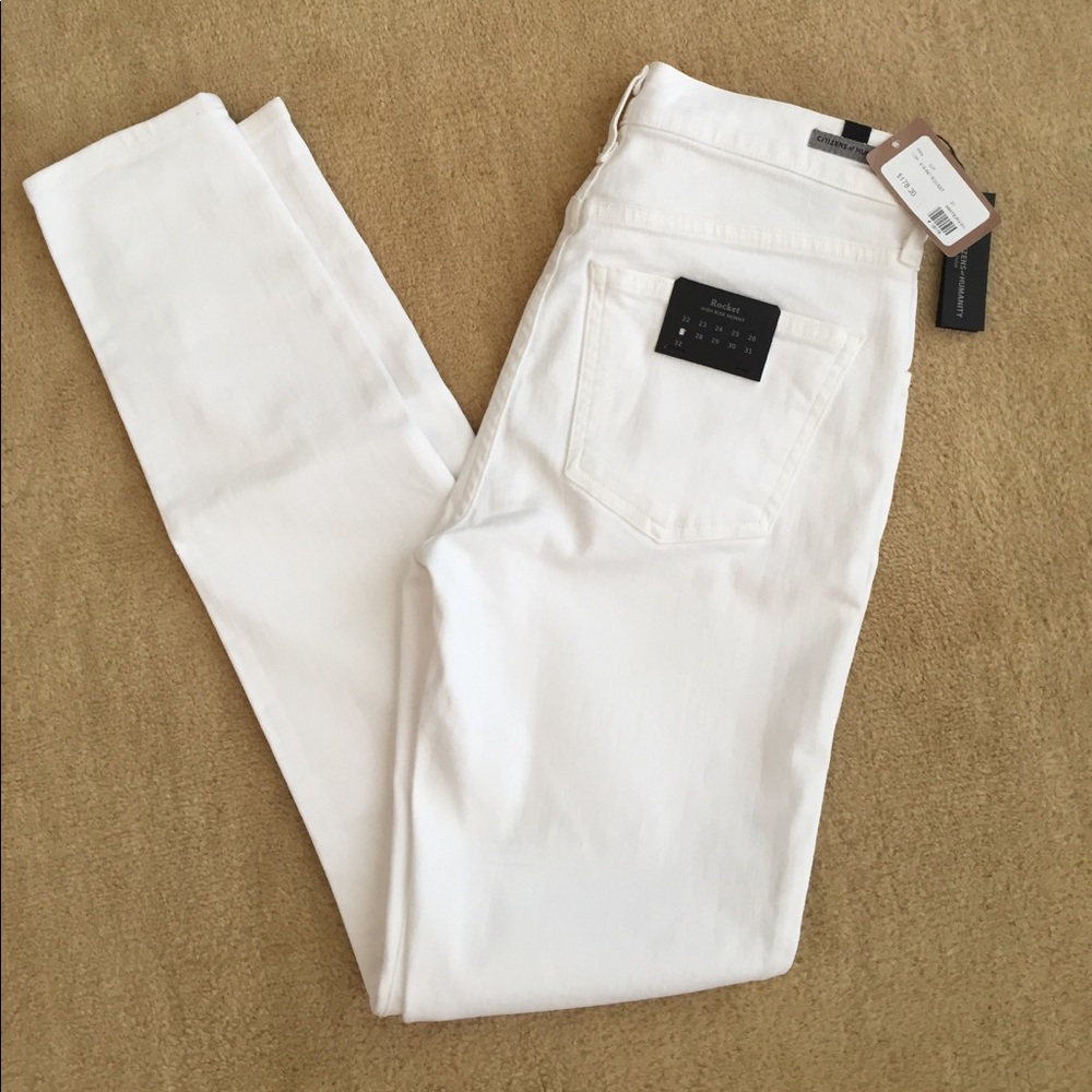 NWT Citizens of Humanity high rise skinny jeans