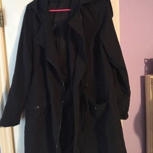 Black light weight jacket