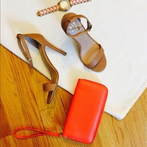 Mix No. 6 Nude Heel Sandals Size 6