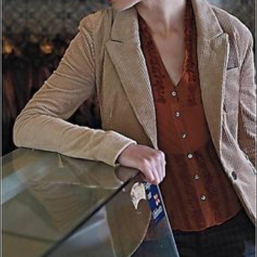 Anthropologie Corduroy Jacket