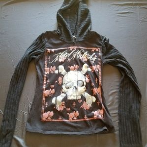 Metal Mulisha sweater with hood
