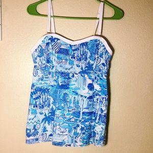 ✨🌟NWOT Rare Lilly Pulitzer spaghetti strap top ❤️