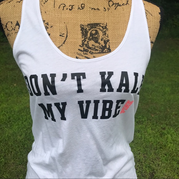 VS PINK Racer Back Tank - Picture 2 of 4
