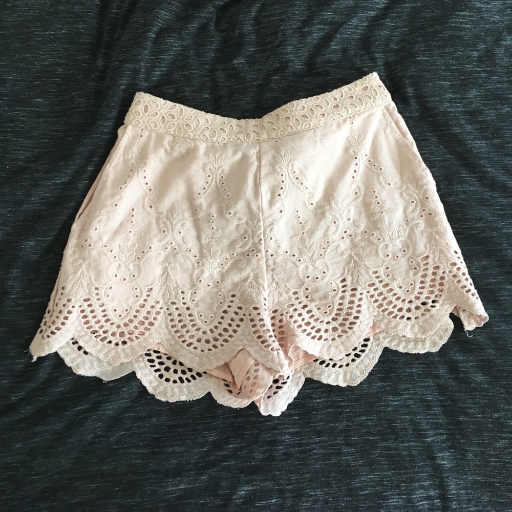 Urban Outfitters Millennial Pink Shorts