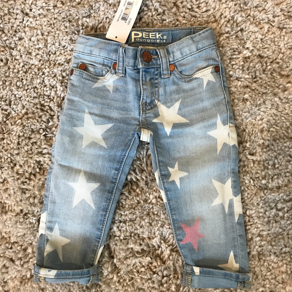 Peek jeans 3-6 month. Brand new with tags