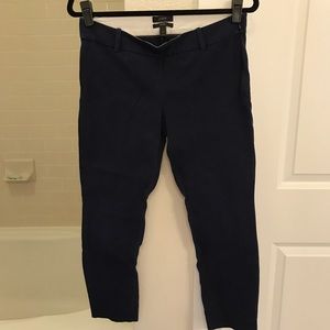 Navy J Crew Minnie Pants GUC