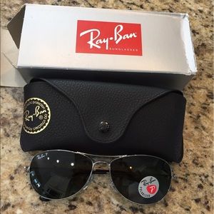 New in Box. Ray Ban polarized Cockpit sunglasses