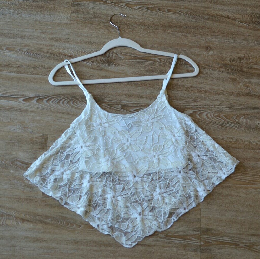 White Crop Top