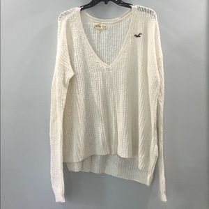 Oversized White Sweater