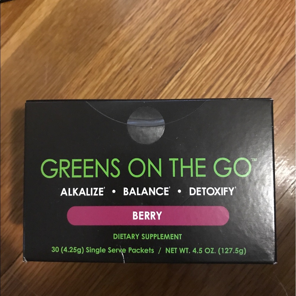 It works greens on the go