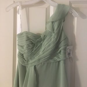 david's bridal meadow bridesmaid dress David's Bridal | Dresses | Davids Bridal Bridesmaid Dress Meadow Green Size 2 Light And Flowy