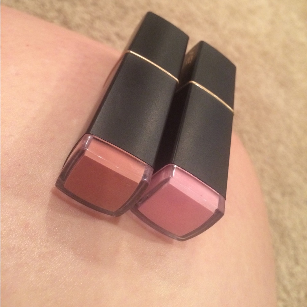2 never used lipsticks