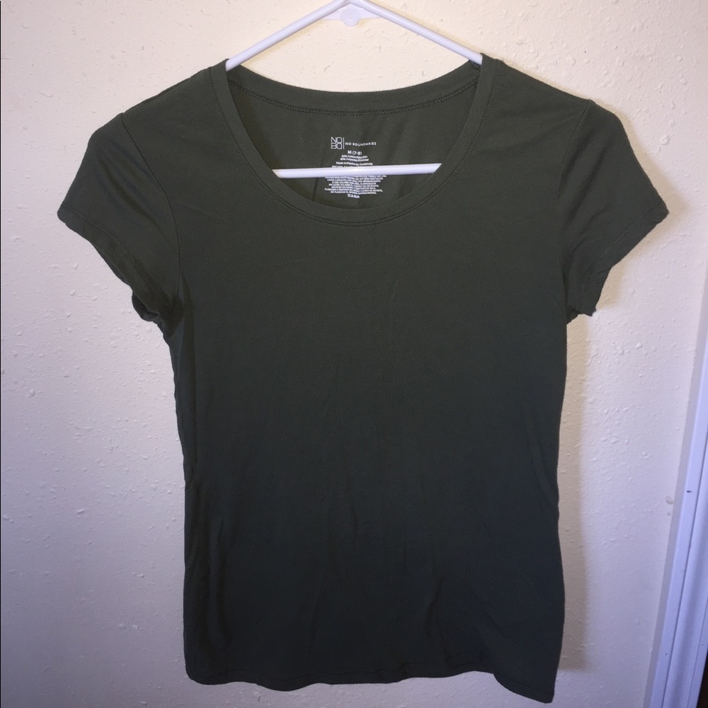 Army green t-shirt
