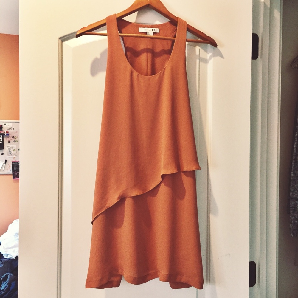 Forever 21 Orange Dress