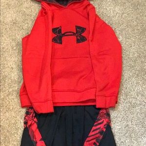 Sweatshirt and shorts bundle for kids