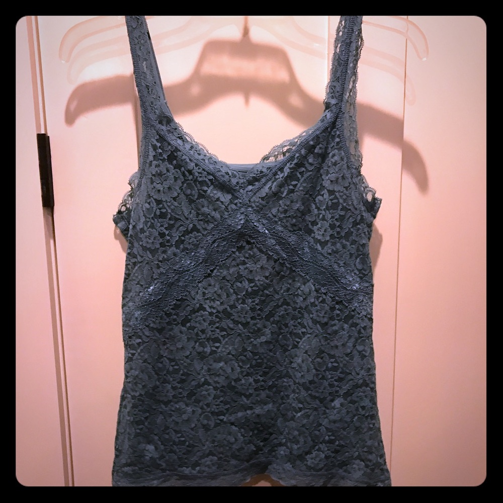 Sea foam green Lace tank top and camisole