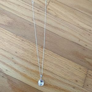 Swarovski cubic zirconia statement necklace