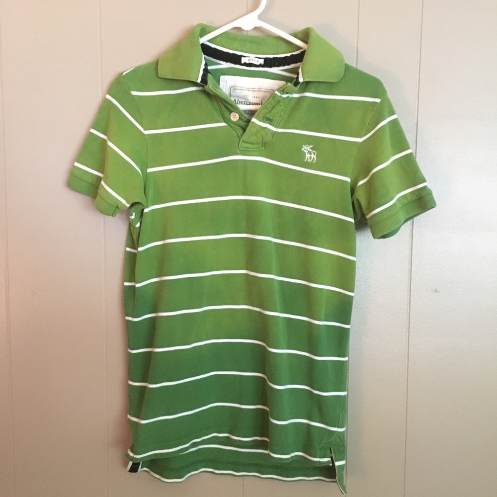 Abercrombie muscle polo