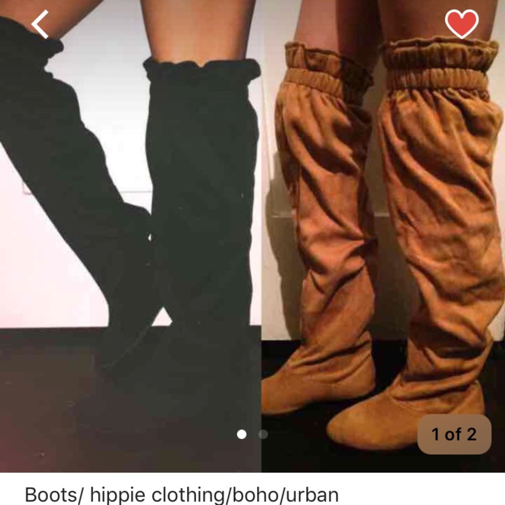 Boots boho style (2 pairs)