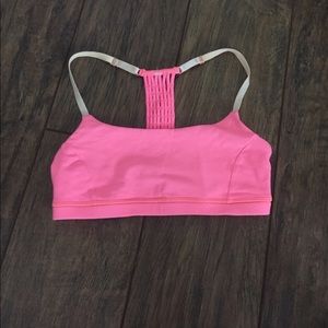 Coral Lululemon Sports Bra