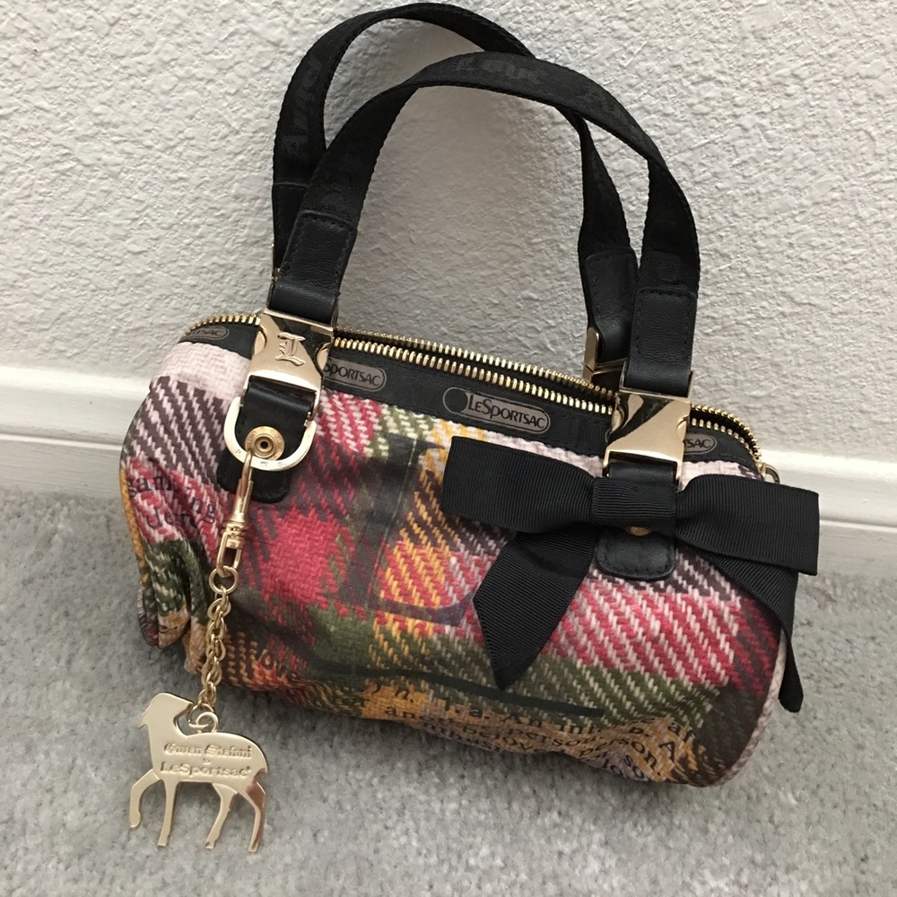 Vintage LAMB for LeSportsac barrel bag