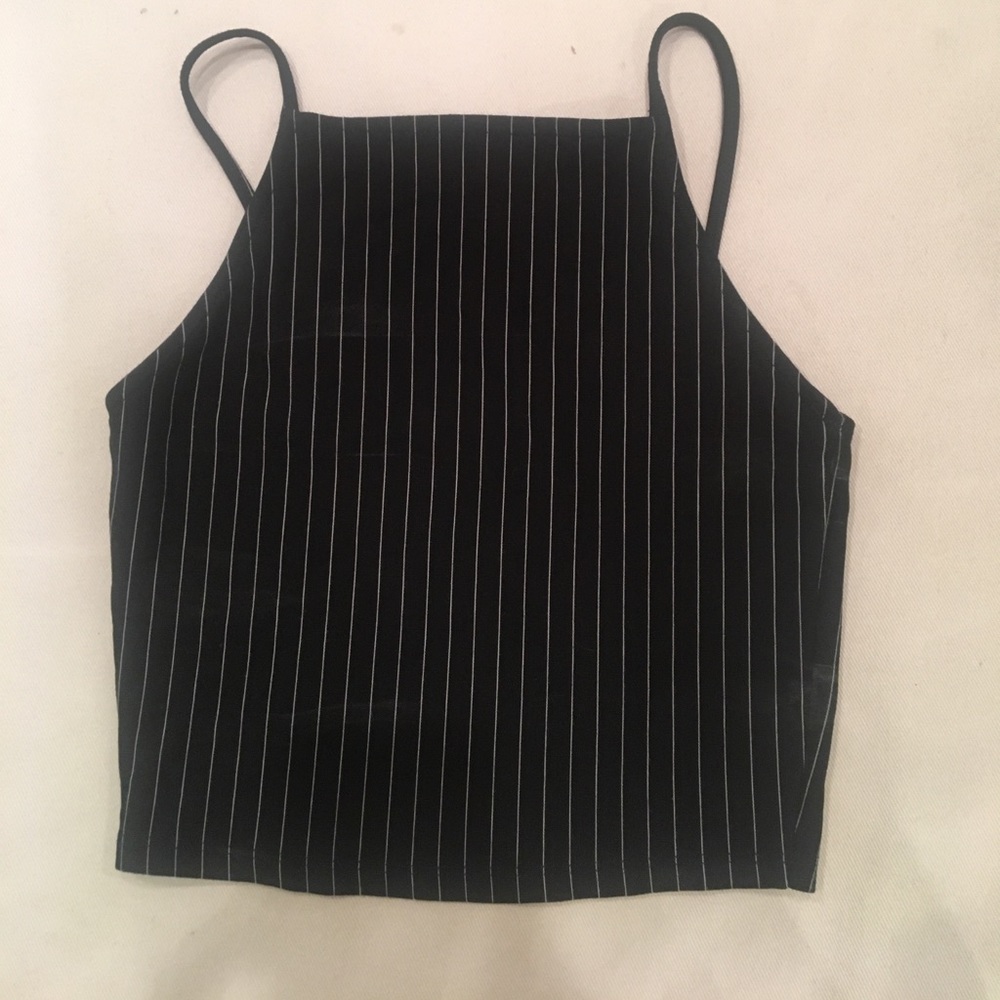 Stripe zara Crop top
