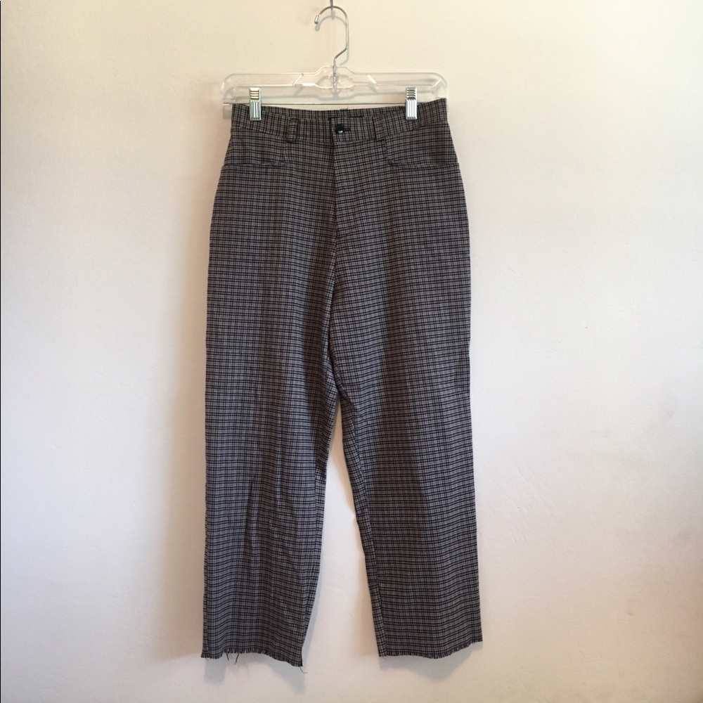 High rise trouser pants