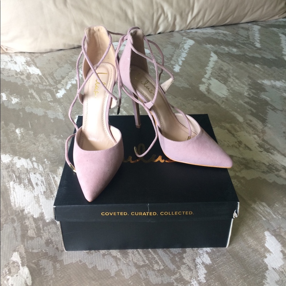 LuLu's Dani Dusty Rose Heel