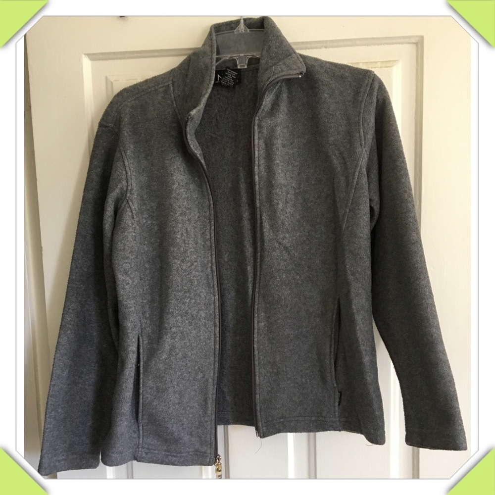 🦍Gray Fleece Jacket🦍