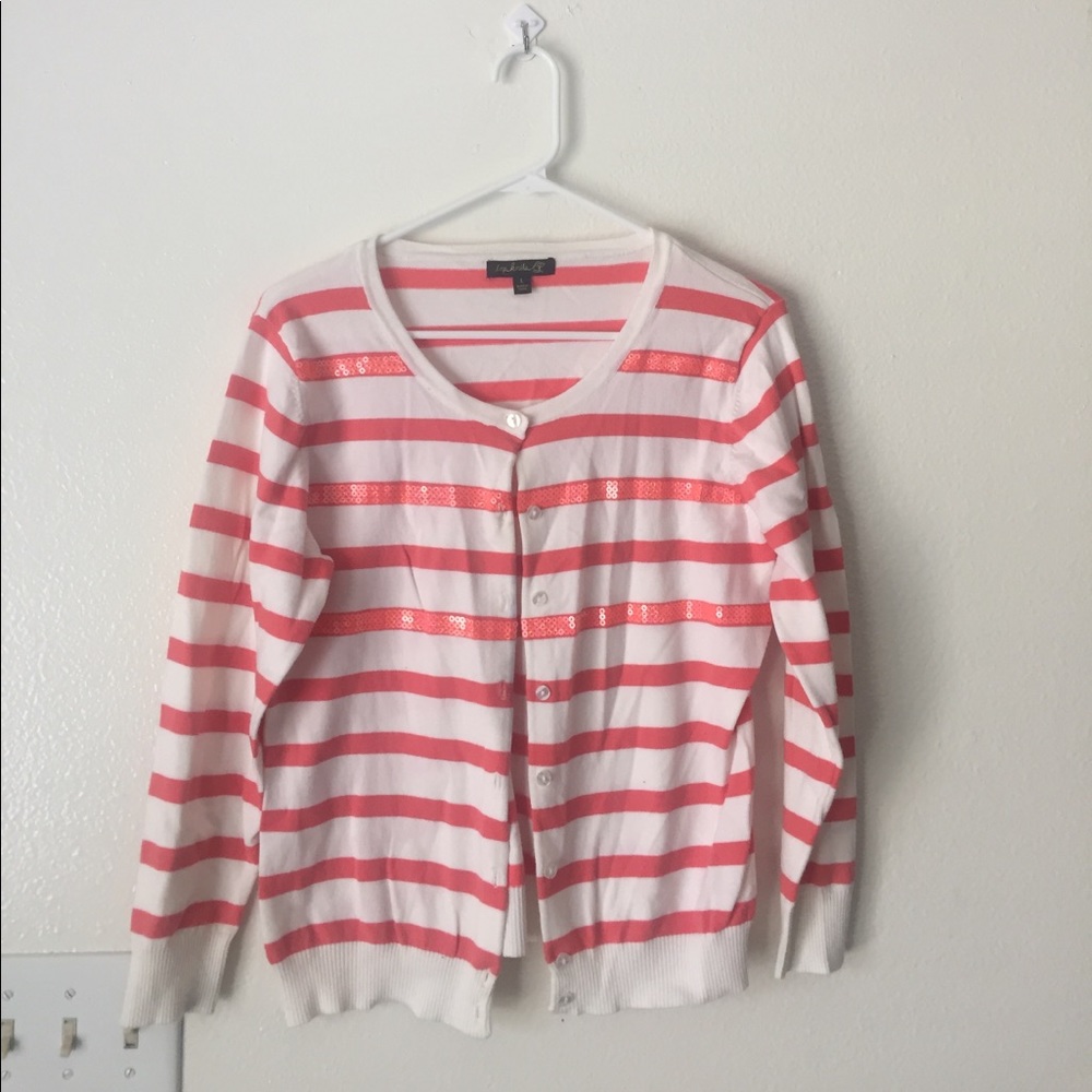 Women's Knit Sequined Sweater