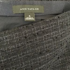 Ann Taylor Textured Pencil Skirt