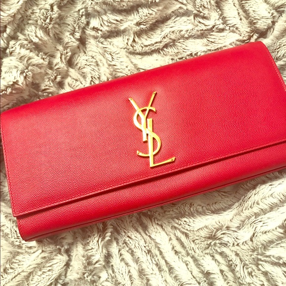 Yves Saint Laurent Handbags - YSL Saint Laurent Monogram Cassandre Clutch