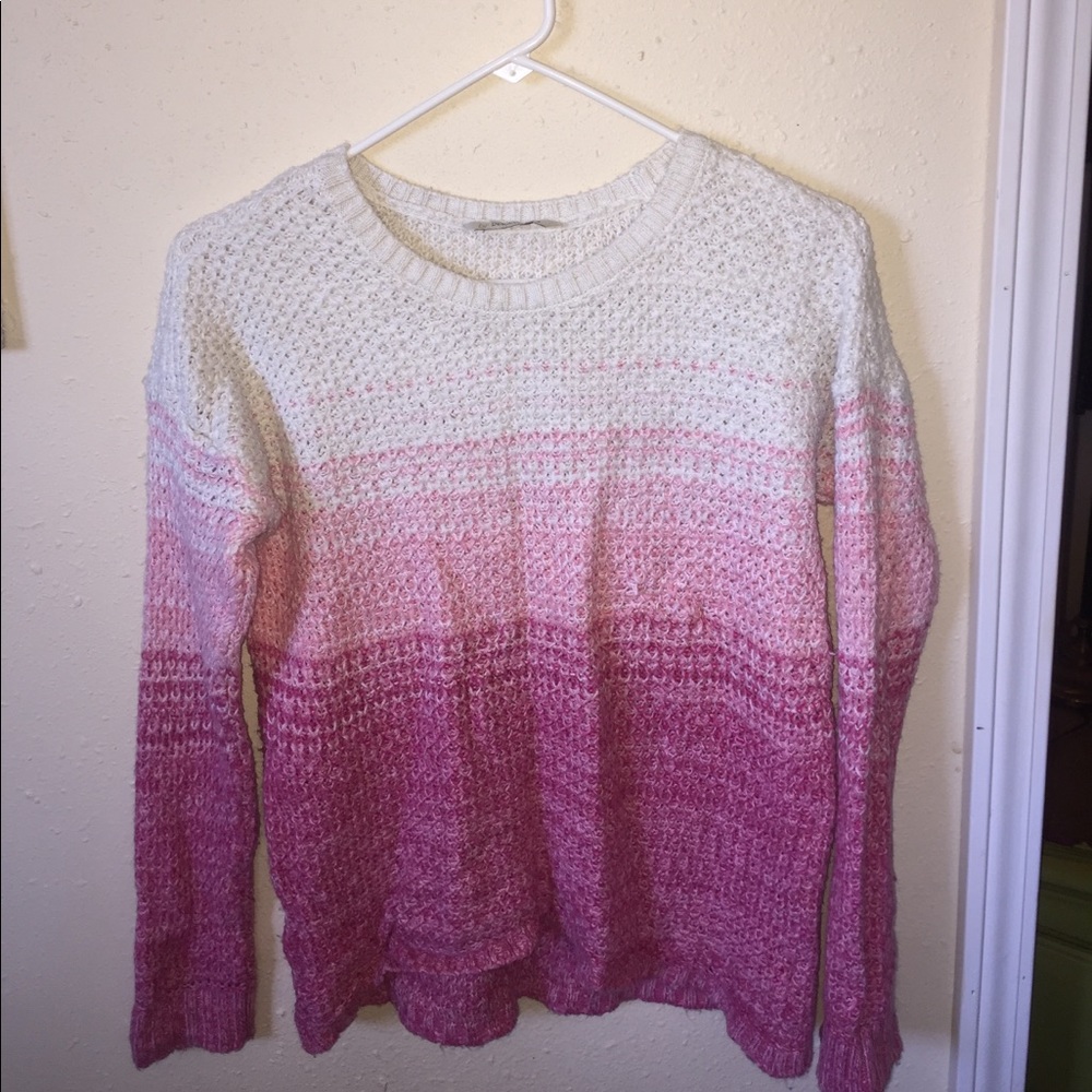 Tie dye knitted sweater