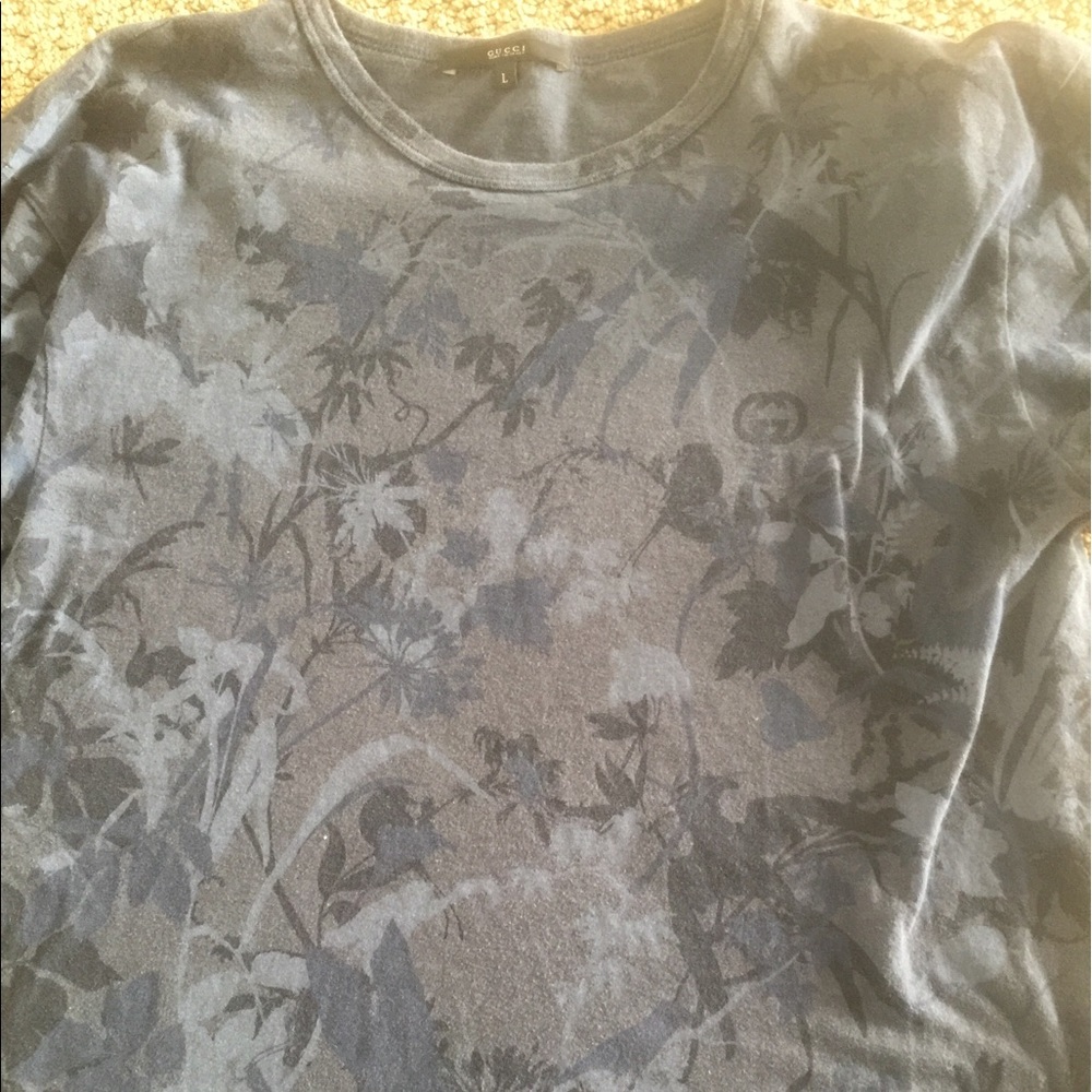 Men's Gucci Floral T-shirt. Excellent Condition