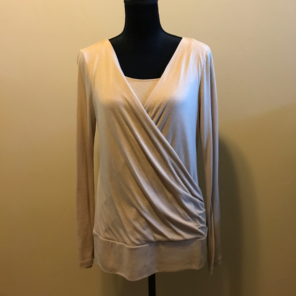 Tan Blouse