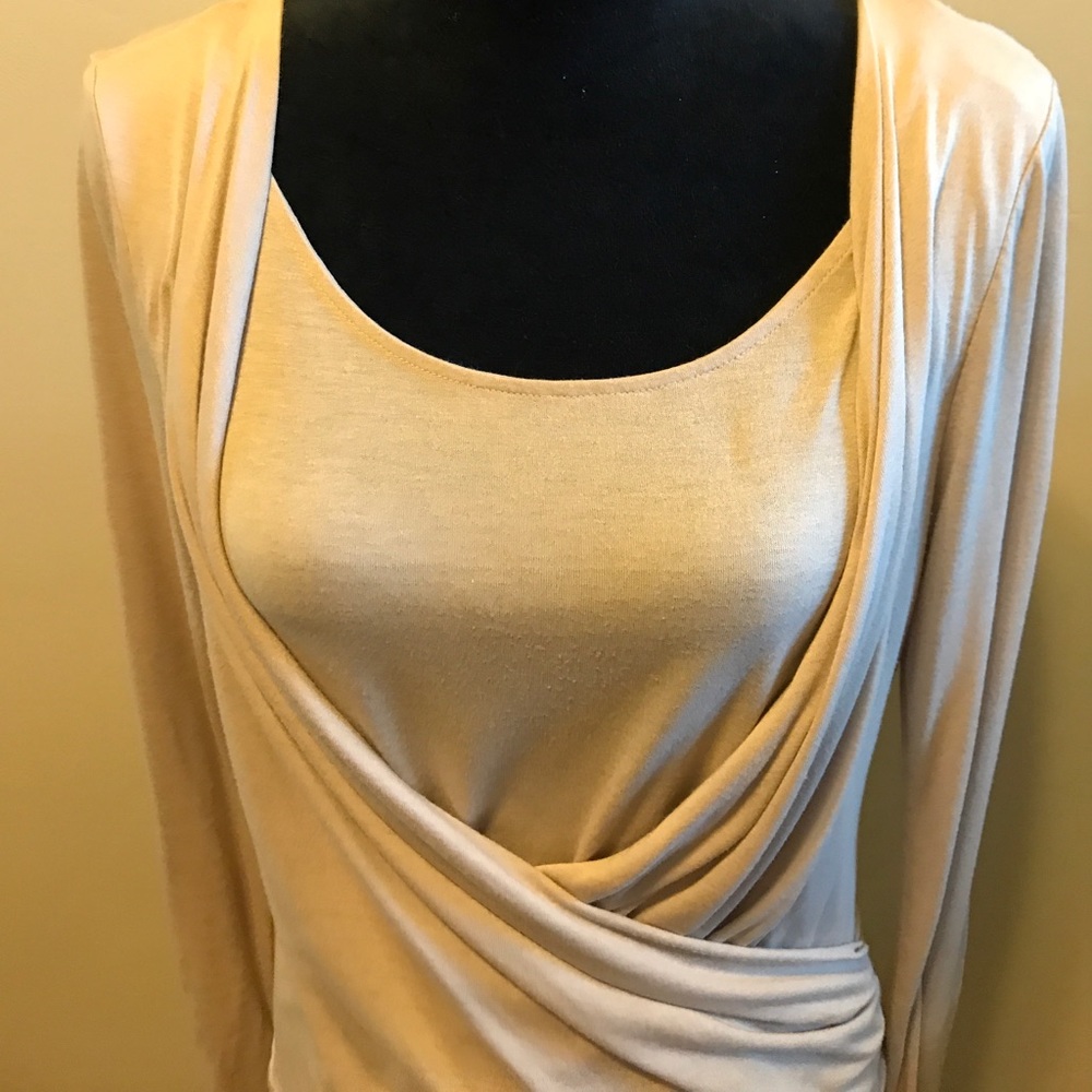 Tan Blouse - Picture 2 of 3