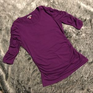 Vince Camuto Ruched Sleeve