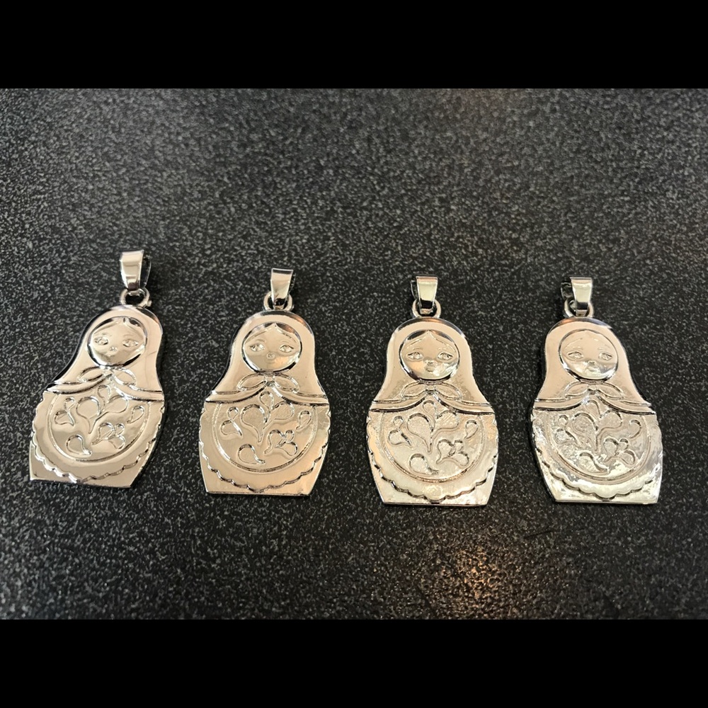 Matryoshka Doll Pendants