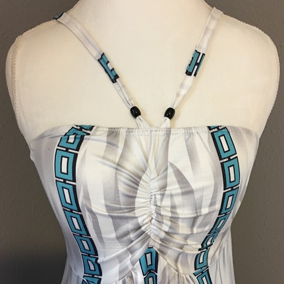 👗Pretty summer dress• ties on the neck• Medium👗 - Picture 8 of 8