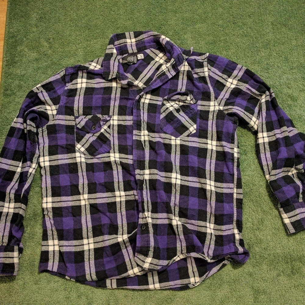 Purple flannel