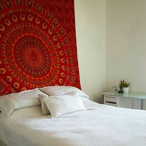 Queen mandala tapestry