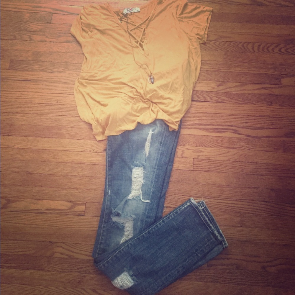7 For All Mankind size 27 Destroy Skinnies