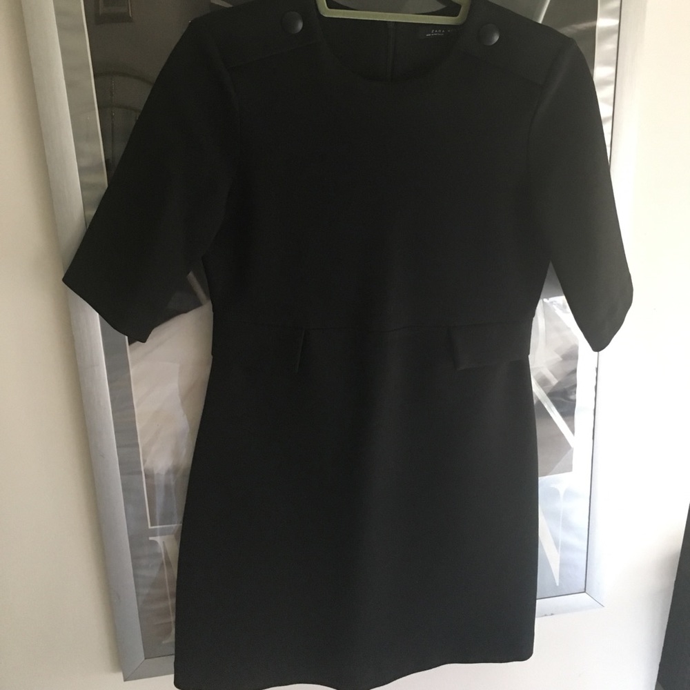 Zara mini shift dress
