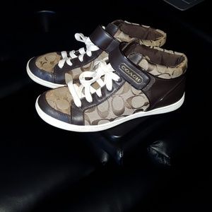 Coach sneakers mid top