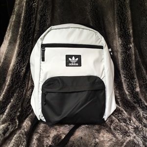 Adidas White & Black National Plus Backpack