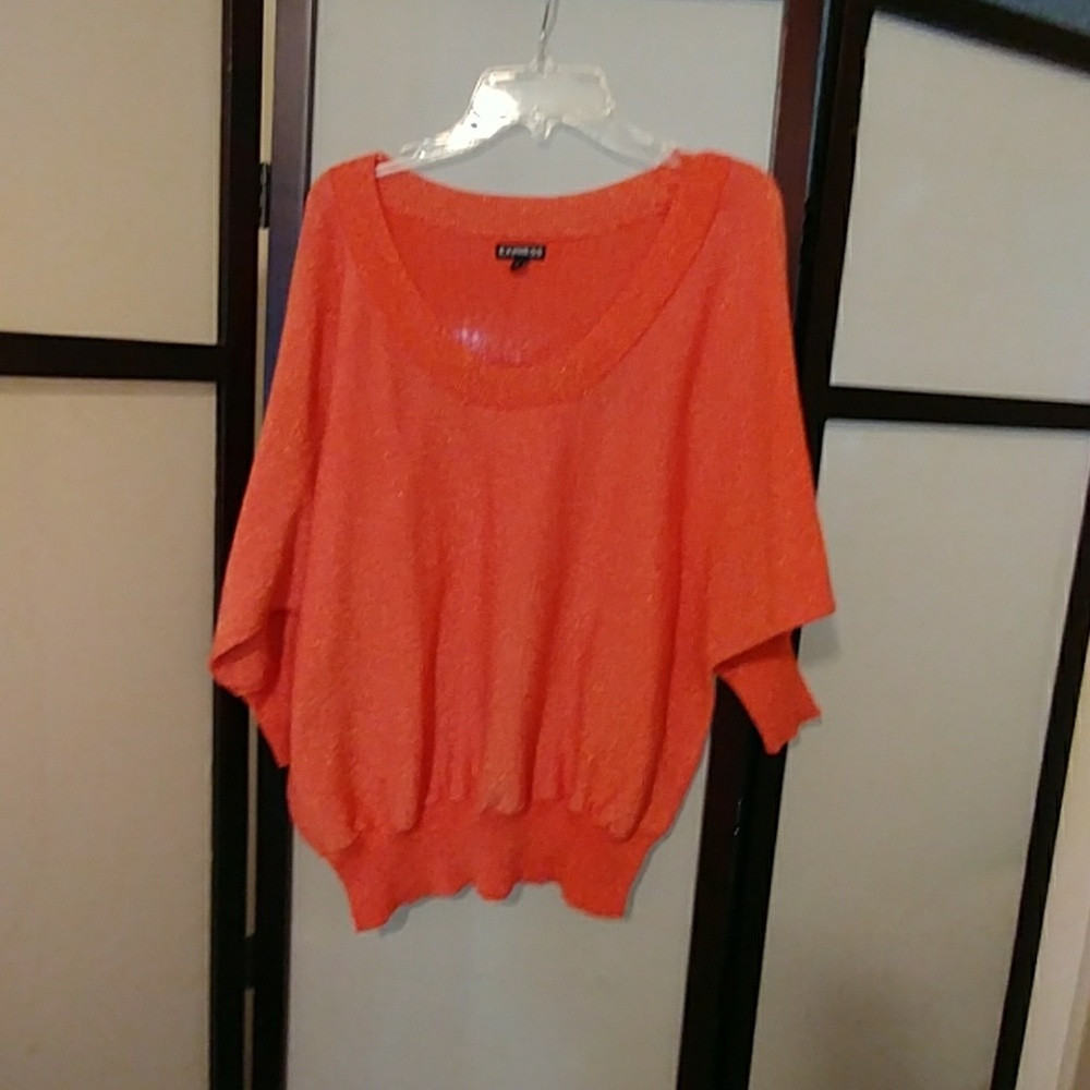 Summer coral sweater